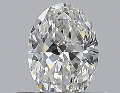 0.32CT OVAL IF G WH