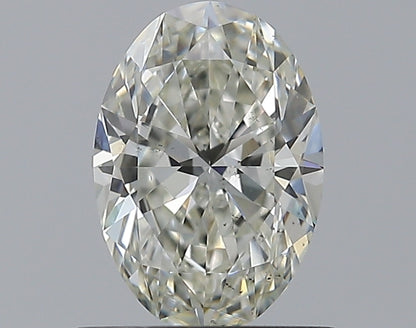 0.80CT OVAL SI1 J WH