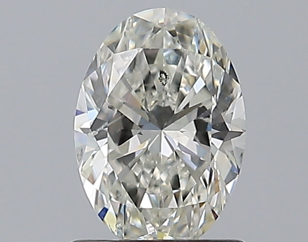 0.90CT OVAL SI2 I WH
