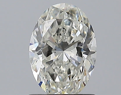 0.90CT OVAL SI2 I WH