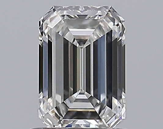 0.70CT EMERALD IF D WH