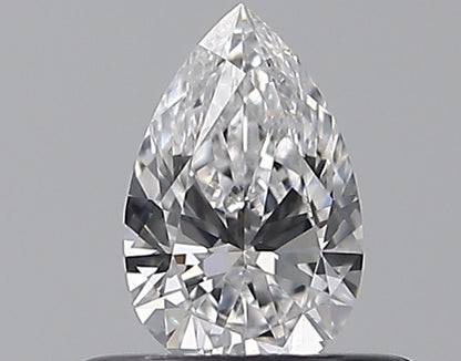 0.35CT PEAR SI2 D WH
