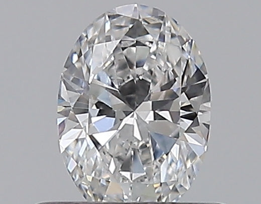 0.40CT OVAL SI2 D WH