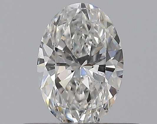 0.40CT OVAL SI2 G WH