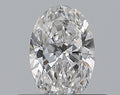 0.33CT OVAL SI1 D WH