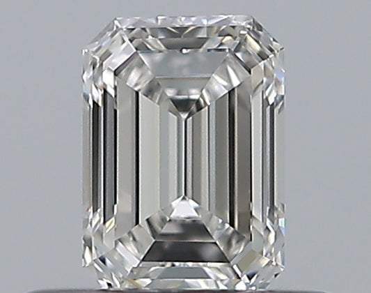 0.39CT EMERALD VVS2 F WH