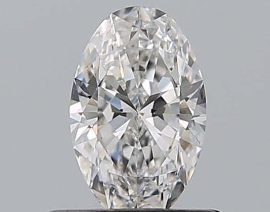 0.56CT OVAL VS1 D WH