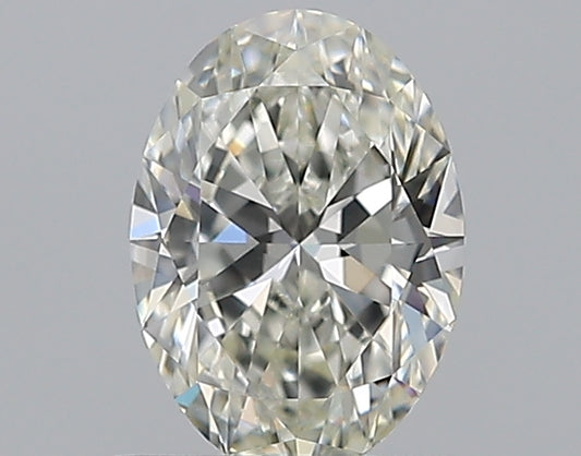 0.60CT OVAL VVS2 J WH