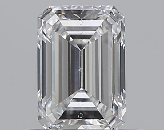 0.51CT EMERALD SI2 D WH