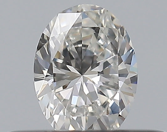 0.24CT OVAL VVS2 G WH