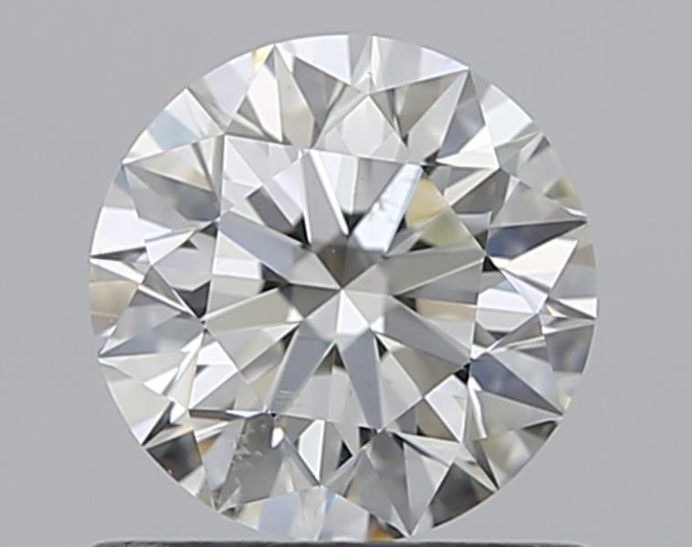 0.70CT ROUND SI2 J WH