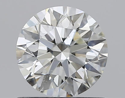 0.70CT ROUND SI2 J WH