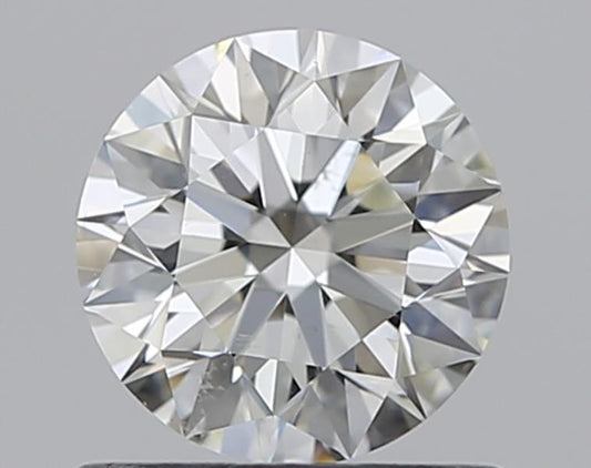 0.70CT ROUND SI2 J WH