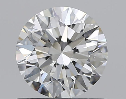 0.70CT ROUND SI1 G WH