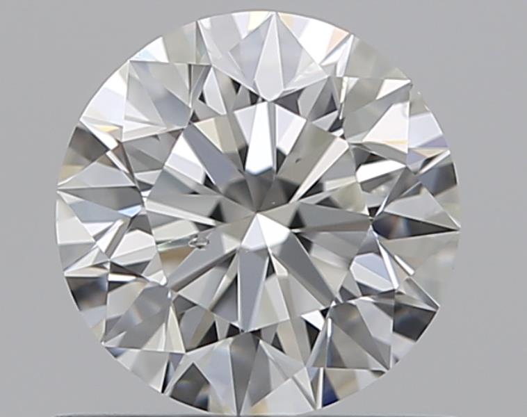 0.62CT ROUND SI1 G WH