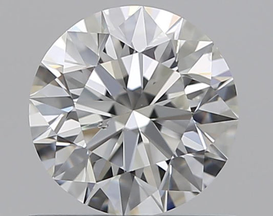 0.62CT ROUND SI1 G WH