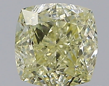 0.90CT CUSHION VS2 W-X YL