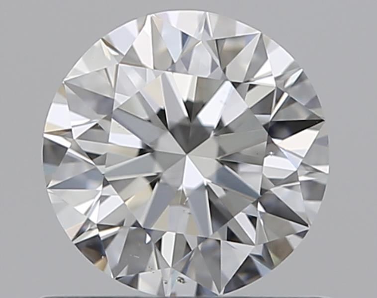 0.59CT ROUND SI1 G WH