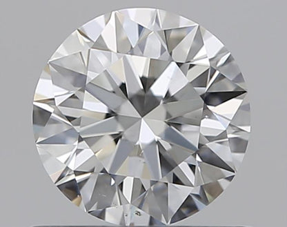 0.59CT ROUND SI1 G WH