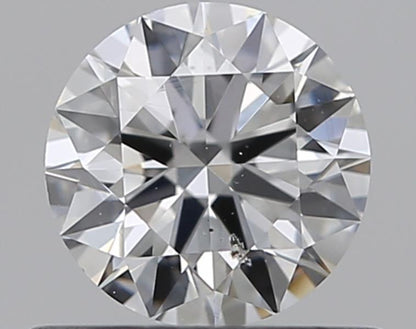 0.50CT ROUND SI2 F WH