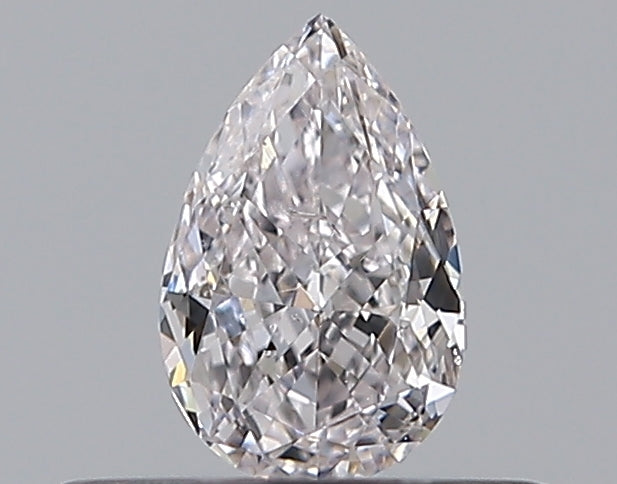0.32CT PEAR SI2 F PINK
