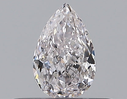 0.32CT PEAR SI2 F PINK