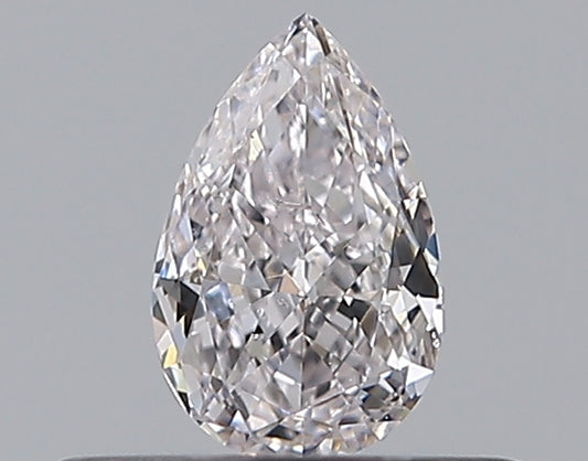 0.32CT PEAR SI2 F PINK