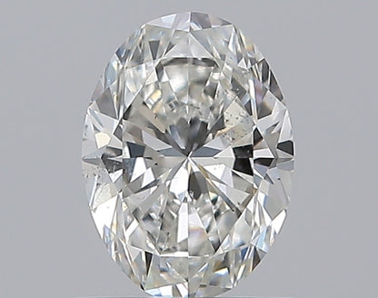 0.91CT OVAL SI1 G WH