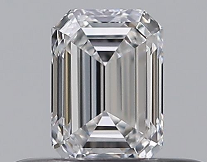 0.30CT EMERALD VVS1 D WH
