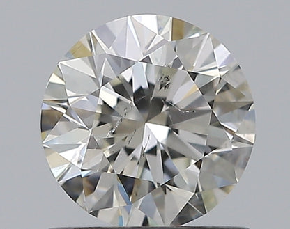 0.85CT ROUND SI2 I WH
