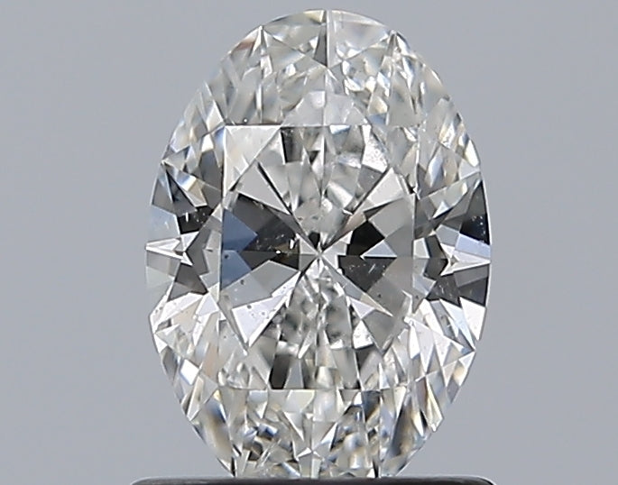0.80CT OVAL SI2 F WH