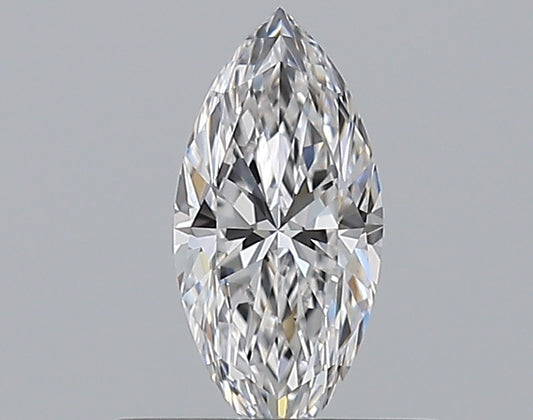 0.40CT MARQUISE VVS2 D WH