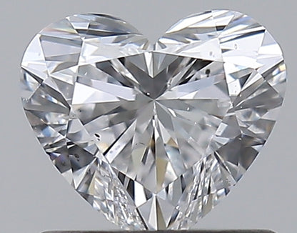 0.70CT HEART SI1 D WH