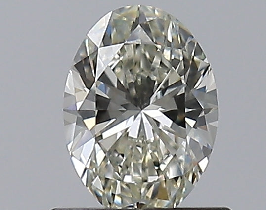 0.59CT OVAL VVS1 K WH