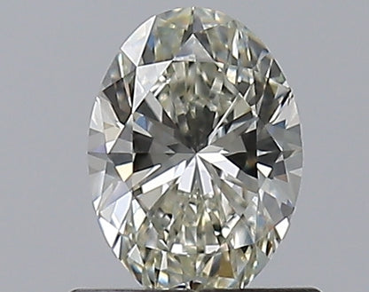 0.59CT OVAL VVS1 K WH