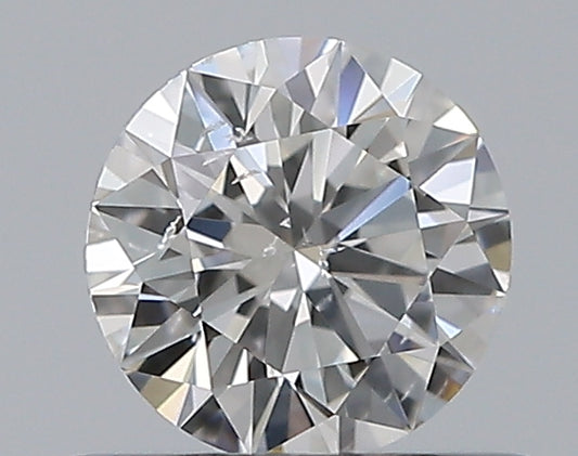 0.50CT ROUND SI2 E WH