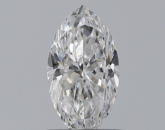 0.66CT MARQUISE SI2 D WH