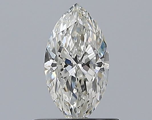 0.59CT MARQUISE VVS2 H WH