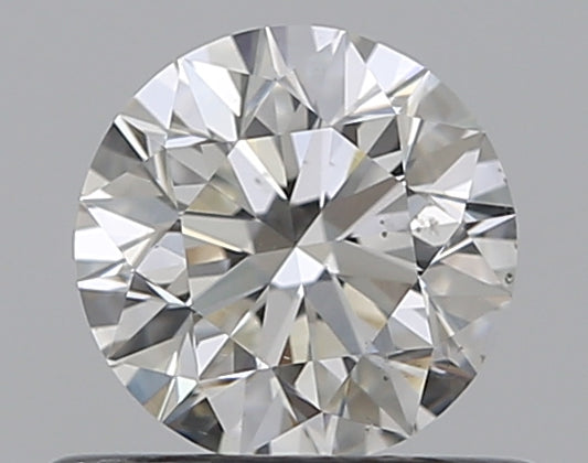 0.55CT ROUND SI1 G WH