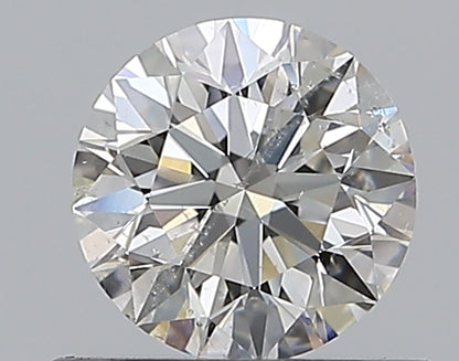 0.58CT ROUND SI2 G WH