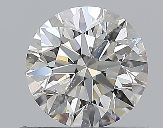 0.58CT ROUND SI2 G WH