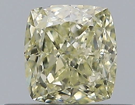0.51CT CUSHION SI1 W-X YL
