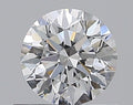 0.57CT ROUND VVS1 D WH