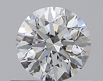 0.57CT ROUND VVS1 D WH