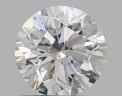 0.75CT ROUND SI1 D WH