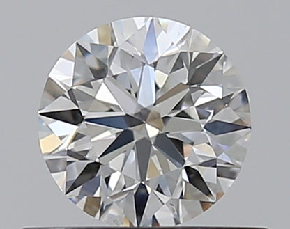 0.50CT ROUND SI2 F WH