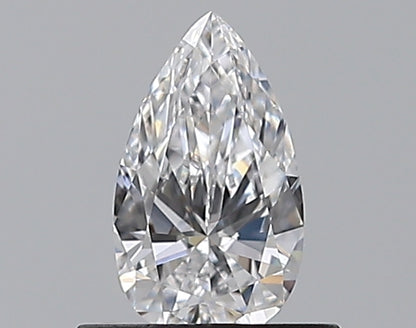 0.47CT PEAR VVS1 D WH