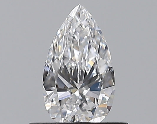 0.47CT PEAR VVS1 D WH