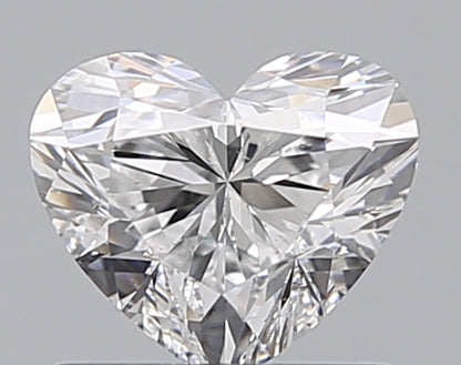0.72CT HEART SI1 D WH