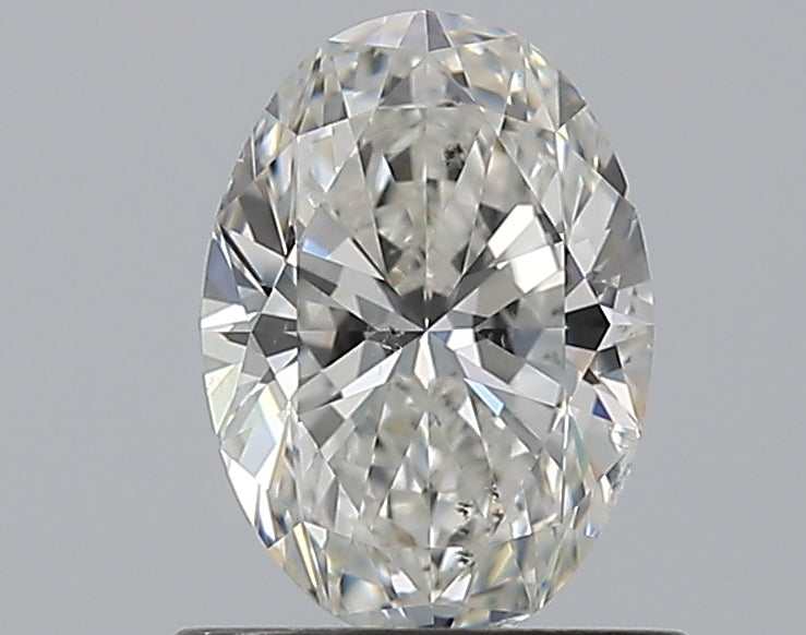 0.80CT OVAL SI2 G WH